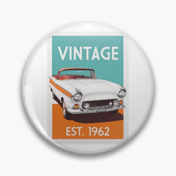 Item preview, Born 1962 vintage convertible car open top roadster retro designed and sold by w1ckerman.