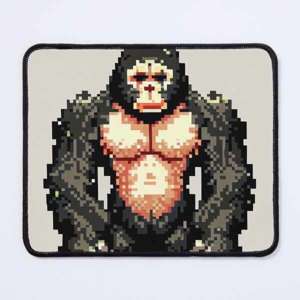 Item preview, Pixel Power - Pixel Art Gorilla designed and sold by pocketart2023.