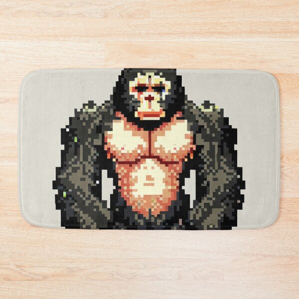 Item preview, Pixel Power - Pixel Art Gorilla designed and sold by pocketart2023.