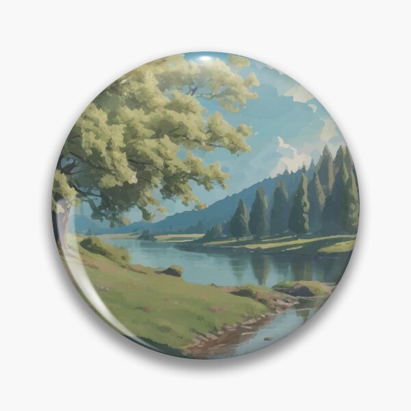 Item preview, Peaceful Riverbank designed and sold by BestPlannerShop.