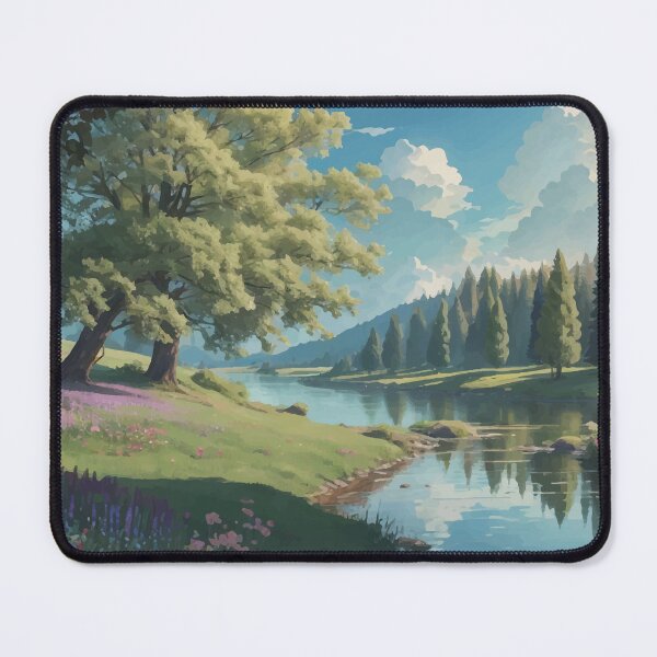 Item preview, Peaceful Riverbank designed and sold by BestPlannerShop.