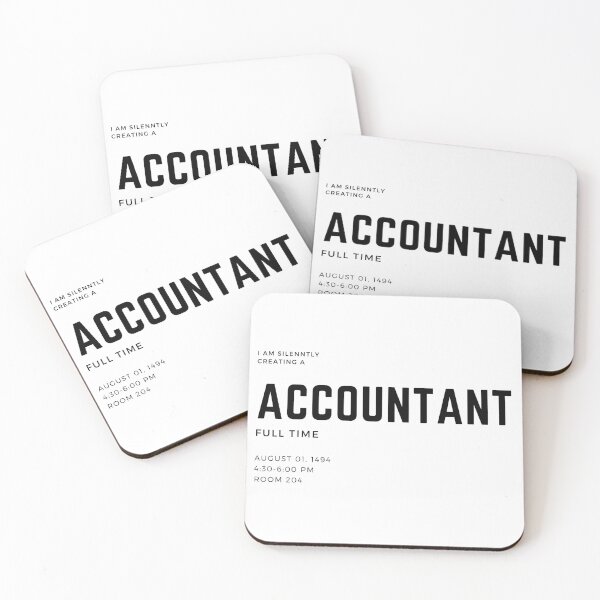 Item preview, Count on Style and Wit: Explore Our Accountant Shirts for Sale! designed and sold by DigiArtsFull.