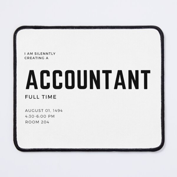 Item preview, Count on Style and Wit: Explore Our Accountant Shirts for Sale! designed and sold by DigiArtsFull.