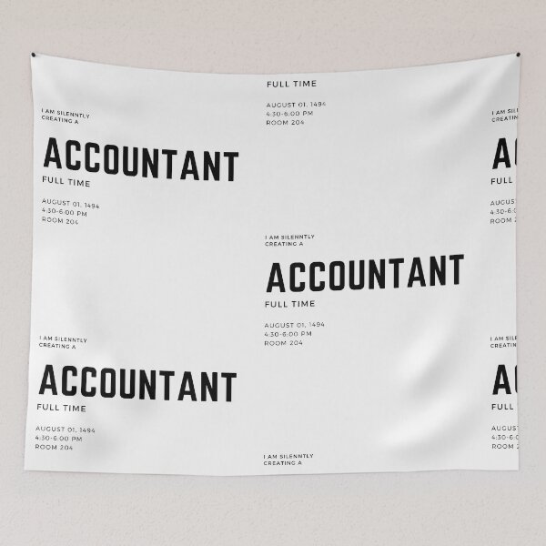 Item preview, Count on Style and Wit: Explore Our Accountant Shirts for Sale! designed and sold by DigiArtsFull.