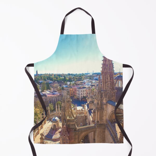 Item preview, views from the roof. Seville Cathedral designed and sold by Tereza Pilar Art.