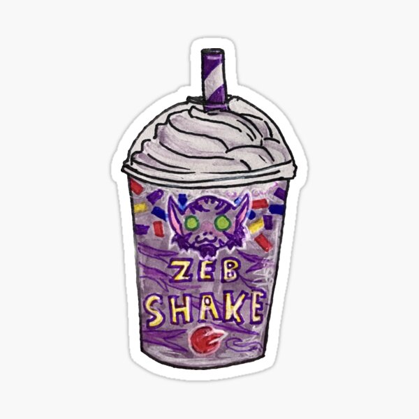 Vista previa del artículo con la obra «Zeb Shake!», diseñado y vendido por GalixyBird.