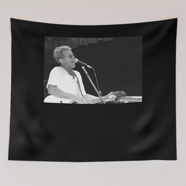 Item preview, Gerry Beckley America BW Photograph designed and sold by MonteilGaspar.