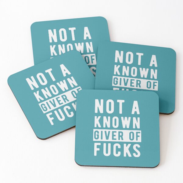 Item preview, Not a known giver of fucks designed and sold by byzmo.