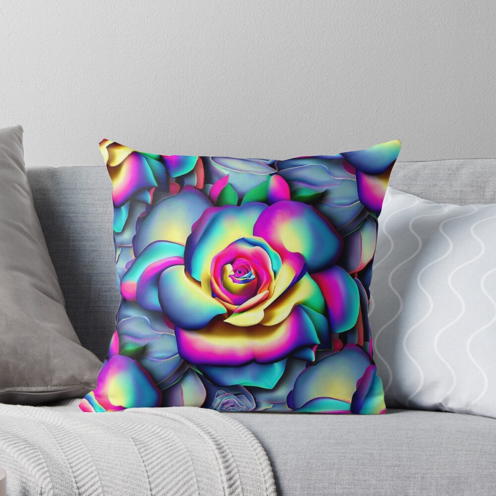 Item preview, Throw Pillow designed and sold by ImgntnMonster.