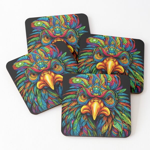 Item preview, Rooster of Unity: Embodying Vegan Principles designed and sold by TheFrenchVegan.