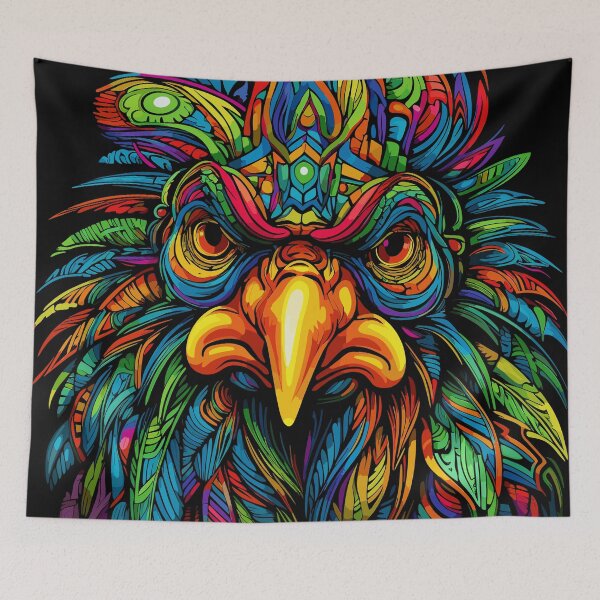 Item preview, Rooster of Unity: Embodying Vegan Principles designed and sold by TheFrenchVegan.