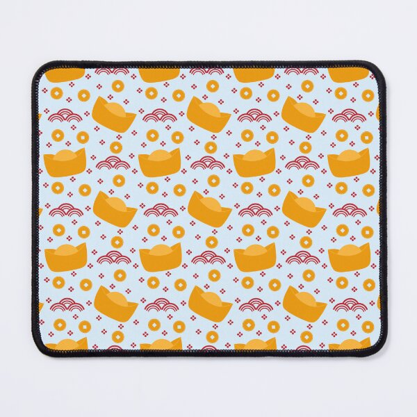 Item preview, Chinese New Year Gold Ingots Pattern designed and sold by draftsxdoodles.