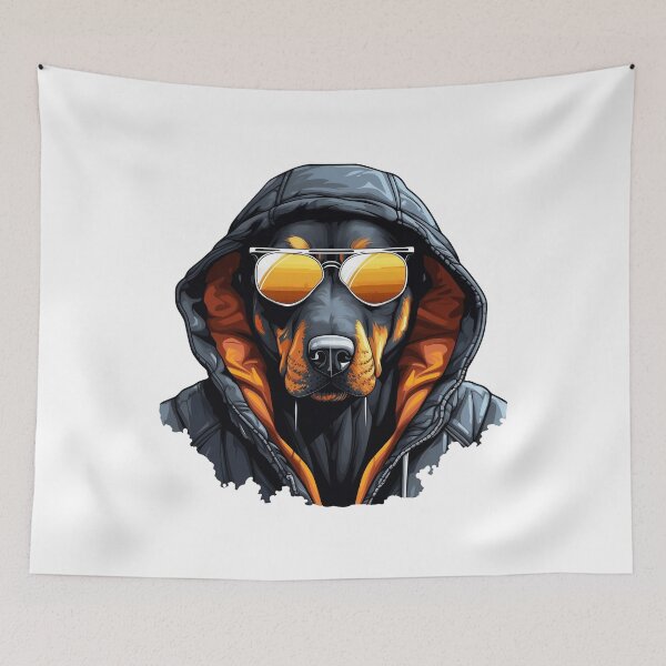 Item preview, Graffiti Protector: Street-Style Doberman Pinscher Edition | Dog Lovers designed and sold by DarcoDesigns.