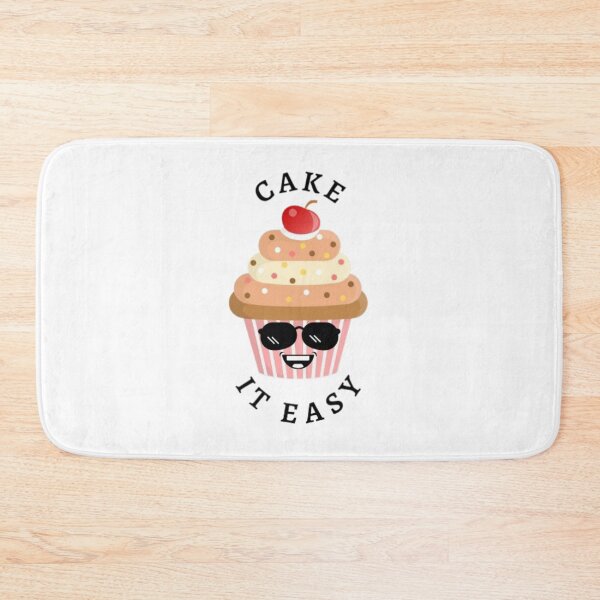 Item preview, Cake It Easy Funny Cupcake Puns designed and sold by KalipsoArt.
