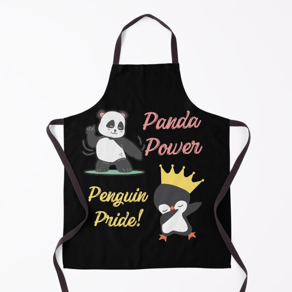 Item preview, Penguin and Panda, Panda Power, Penguin Pride! designed and sold by GlunmanStore.