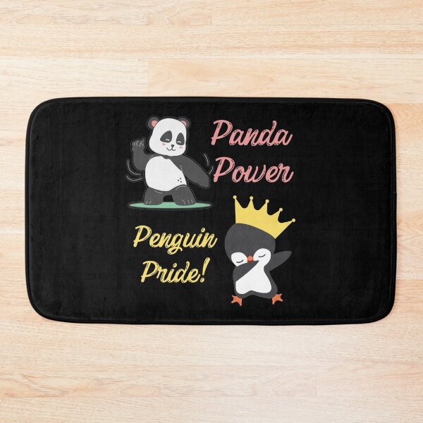 Item preview, Penguin and Panda, Panda Power, Penguin Pride! designed and sold by GlunmanStore.