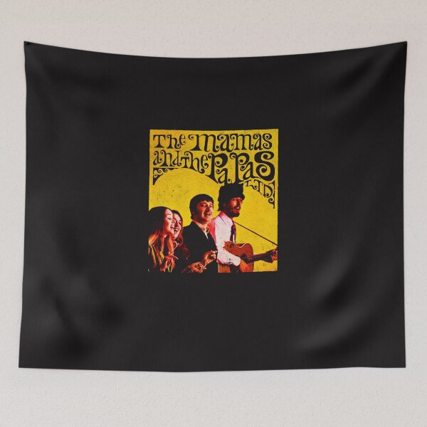 Item preview, mamas & papas folk rock colorful distressed retro vintage designed and sold by TraciBeck888.
