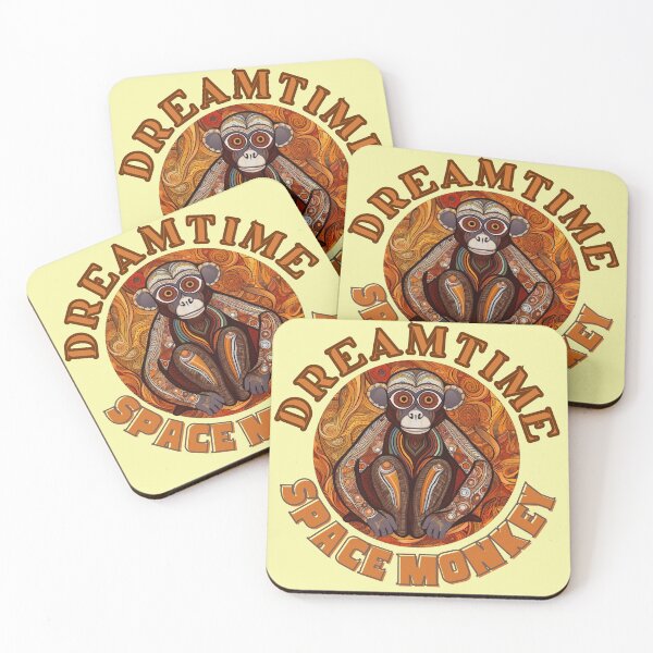 Item preview, Dreamtime SpaceMonkey designed and sold by Ellimade.