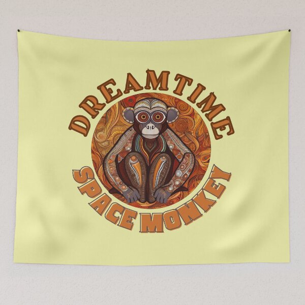 Item preview, Dreamtime SpaceMonkey designed and sold by Ellimade.