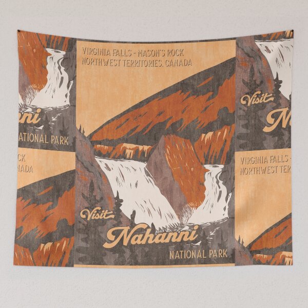 Item preview, Nahanni National Park Canada Poster designed and sold by JordanHolmes.