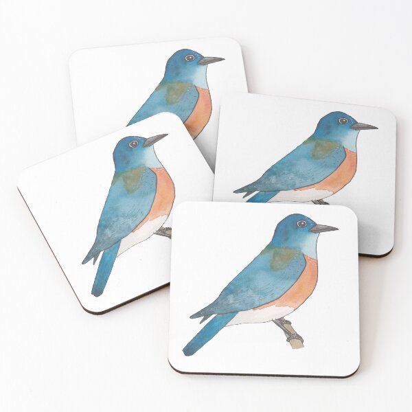Artikelvorschau, Western Bluebird-Vogelarten entworfen und verkauft von TheWaterBirds.