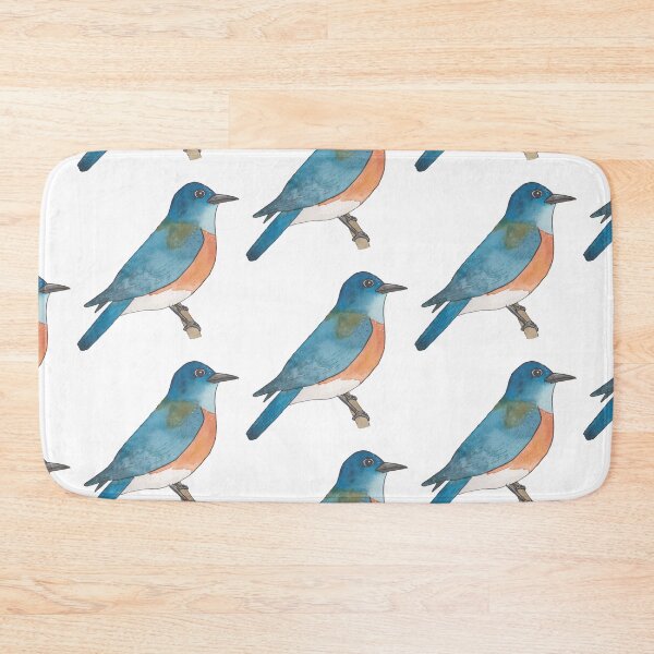 Item preview, Western Bluebird bird species  designed and sold by TheWaterBirds.