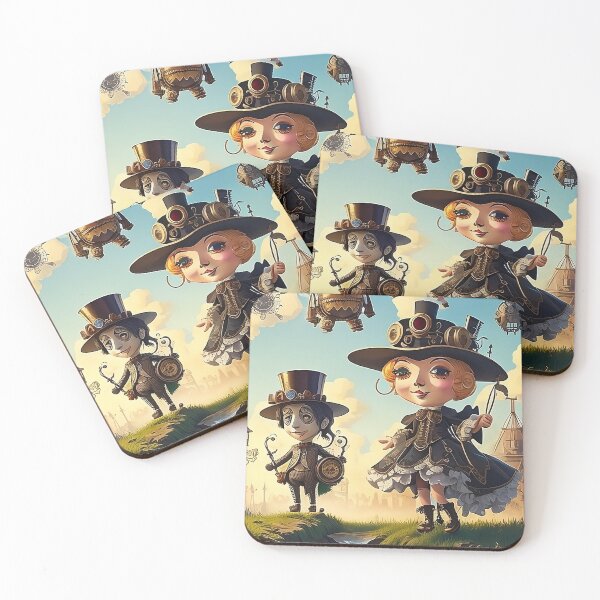 Item preview, Steampunk Puppets designed and sold by MobileCanvas.