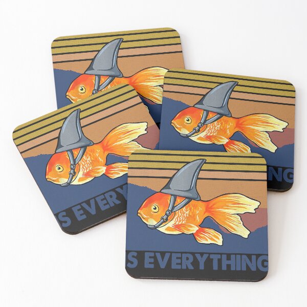 Artikelvorschau, Alles ist Mindset Shark Fin Goldfish Vintage entworfen und verkauft von TonitaCaufield.