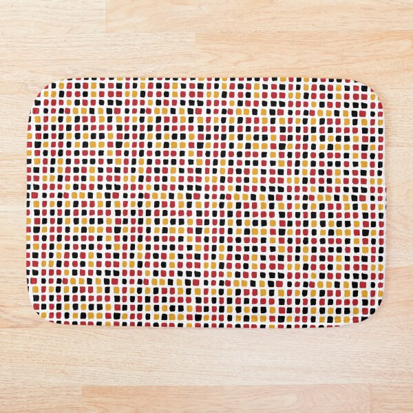 Item preview, MOSAIC RED BLACK YELLOW designed and sold by BLACKPEAR.