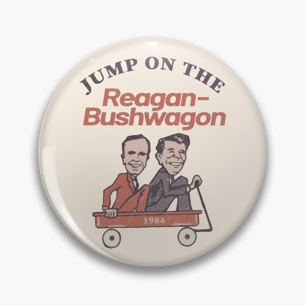 Item preview, THE REAGAN BUSHWAGON - VINTAGE ELECTION SHIRT designed and sold by ToruandMidori.