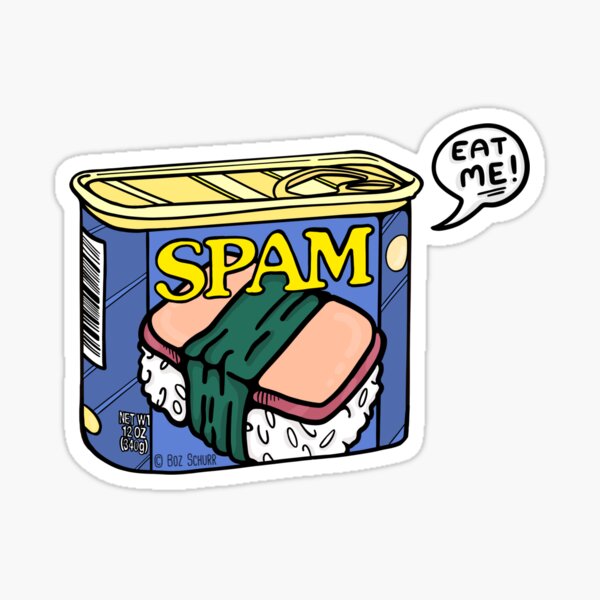 Rude Spam Sticker