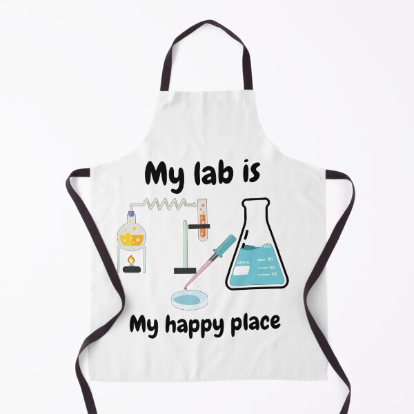 Item preview, My lab is my happy place, biology and science designed and sold by NoetherSym.