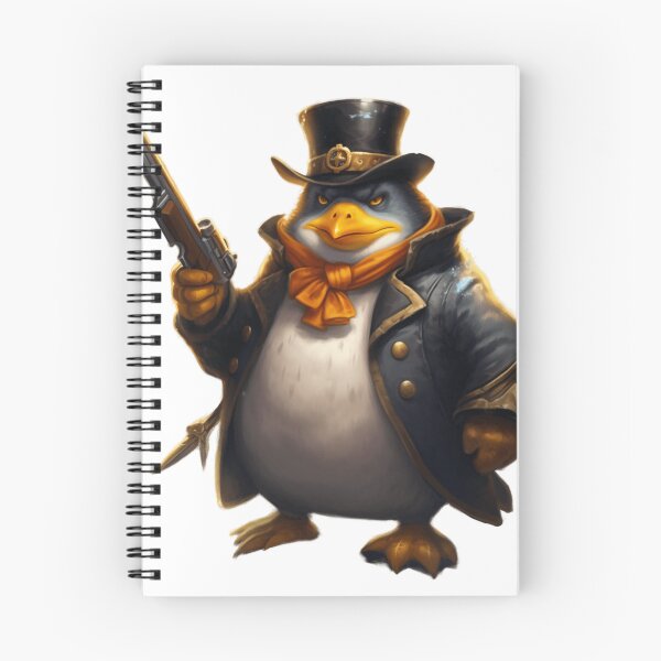 Item preview, Igor, the "Commandant Glacial" Penguin with a gun designed and sold by FuriousPenguins.