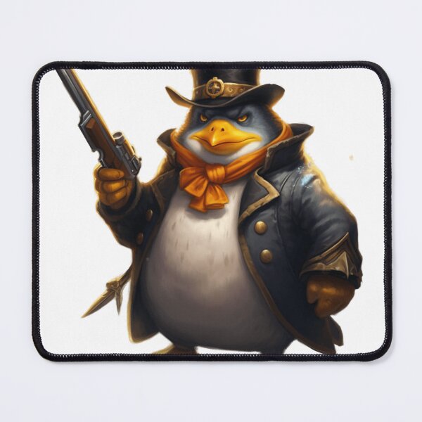 Item preview, Igor, the "Commandant Glacial" Penguin with a gun designed and sold by FuriousPenguins.