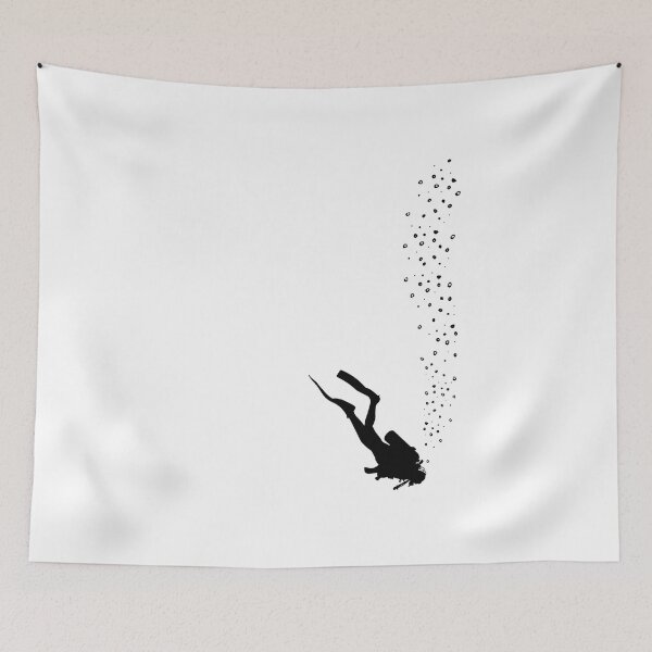 Item preview, Advanced Scuba Diver - The Bottom Is My Limit designed and sold by Nostraw.