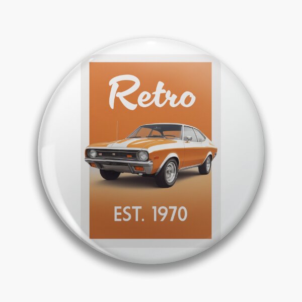 Item preview, Born 1970 retro seventies americana muscle car designed and sold by w1ckerman.