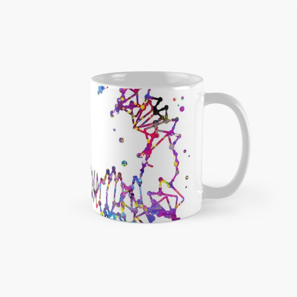 Item preview, The structure of DNA, DNA molecule, watercolor DNA, dna, molecule designed and sold by Rosaliartbook.