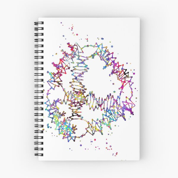 Item preview, The structure of DNA, DNA molecule, watercolor DNA, dna, molecule designed and sold by Rosaliartbook.