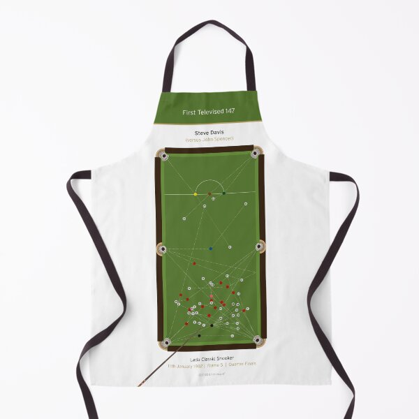 Item preview, Many Steve Davis Design Items - 147 Snooker Maximum Break 1997 designed and sold by Billers Art.