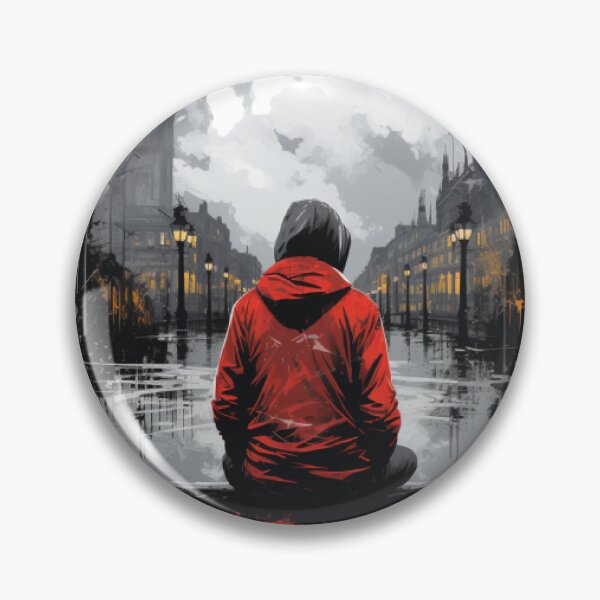 Item preview, dark cityscape designed and sold by Algaefield.