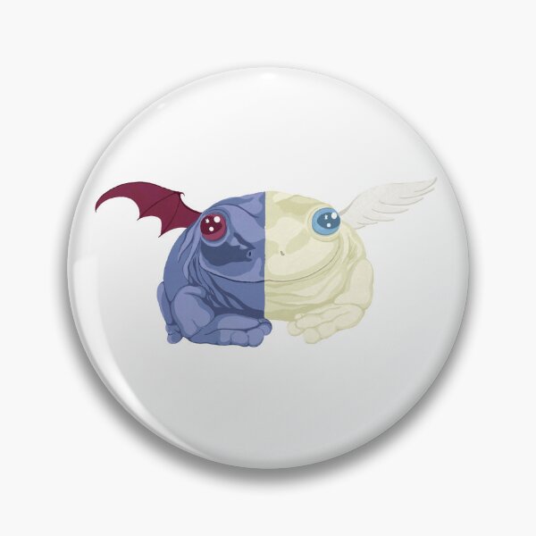 Item preview, I can be your angel or your devil frog designed and sold by Ines Helsen.
