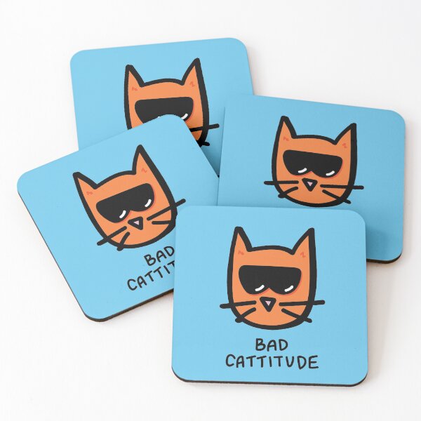 Item preview, Bad Cattitude designed and sold by rarlyann.
