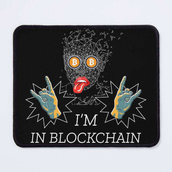 Item preview, Design Digital Man with Hands and Blockchain Cryptocurrency BitCoin Crypto BTC Gift designed and sold by ArtProStudio.