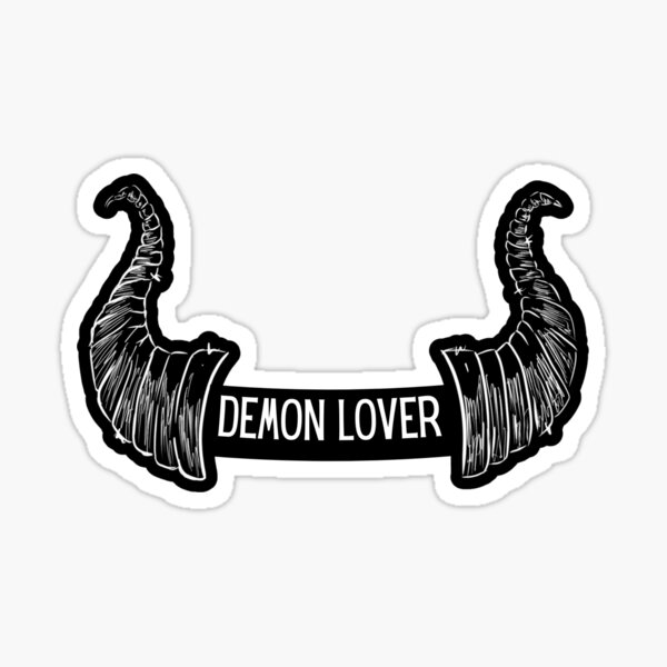 My Demon Lover Stickers for Sale Redbubble 