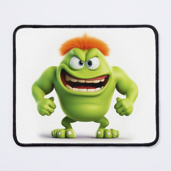Item preview, Cute Monster - Green #1 designed and sold by TLCPhotoArt.
