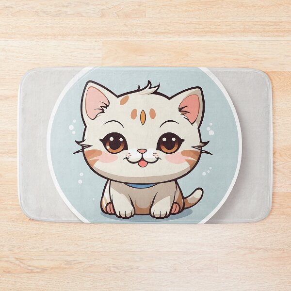 Item preview, Cute round cat smile ,funny character designed and sold by teerapol24.