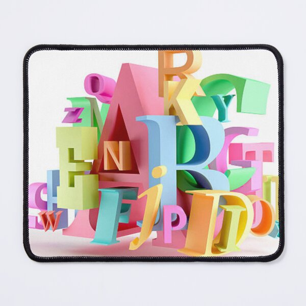 Item preview, Colorful letters designed and sold by MTShoppingLine.