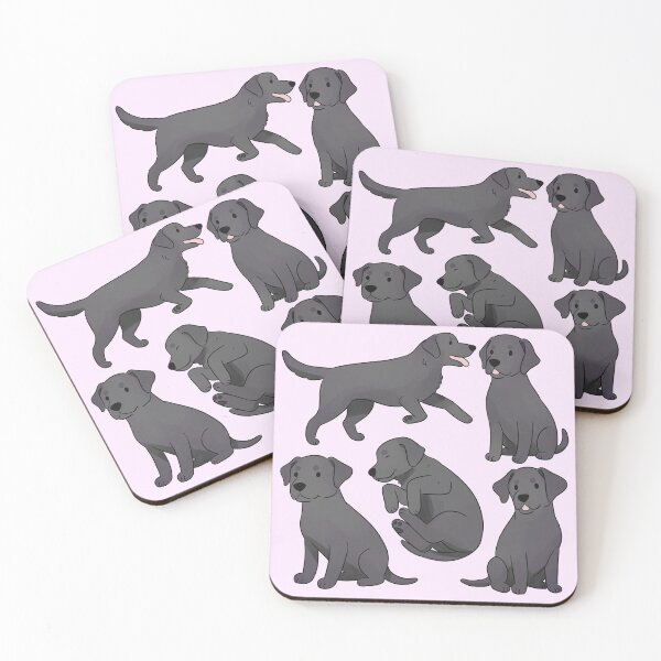 Item preview, Silver Labrador retriever pattern  designed and sold by Yaragold.