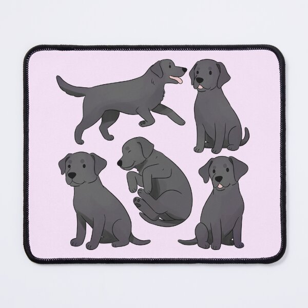 Item preview, Silver Labrador retriever pattern designed and sold by Yaragold.