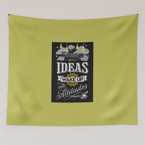 Item preview, Sleep with ideas wake up with attitudes designed and sold by Nomadlemontees.